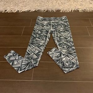 Zumba Small Black & Gray Leggings